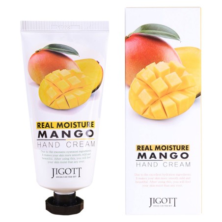 JIGOTT -CREMA HIDRATANTE MANOS- REAL MOISTURE MANGO HAND CREAM