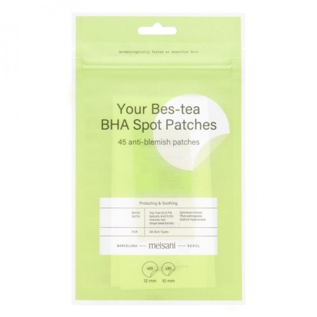 MEISANI- PARCHES GRANITOS-  YOUR BEST-TEA BHA SPOT PATCHES