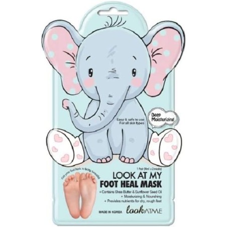 LOOK AT ME- MASCARILLA HIDRATANTE PIES - FOOT RELAX MASK (ELEPHANT)
