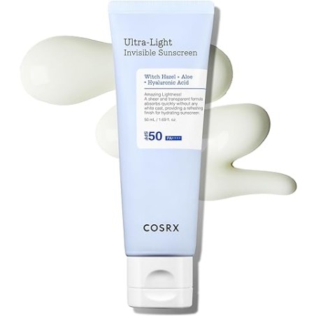 COSRX - ULTRA LIGHT INVISIBLE SUNSCREEN SPF50+ PA++++ LIGHT MOISTURIZING SUNSCREEN 50 ML