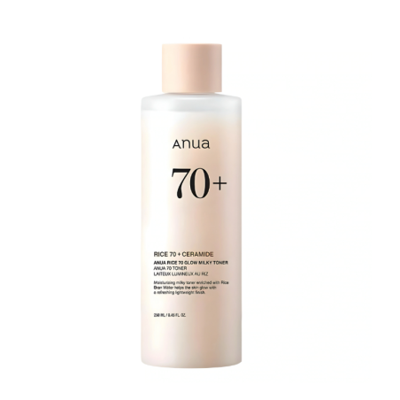 ANUA- RICE 70 GLOW MILKY TONER 250ml