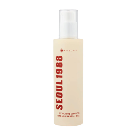 K- SECRET SEOUL 1988 ESSENCE : SNAIL MUCIN 97% + RICE 100ML