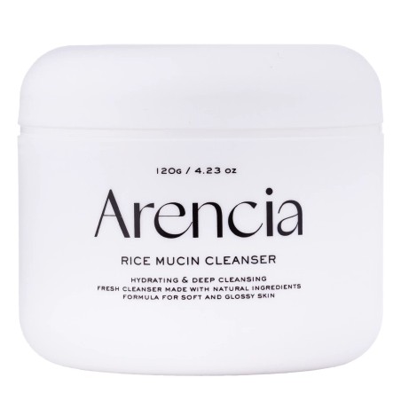 ARENCIA- RICE MUCIN CLEANSER  BRIGHTENING AND MOISTURIZING FACE WASH - 120G