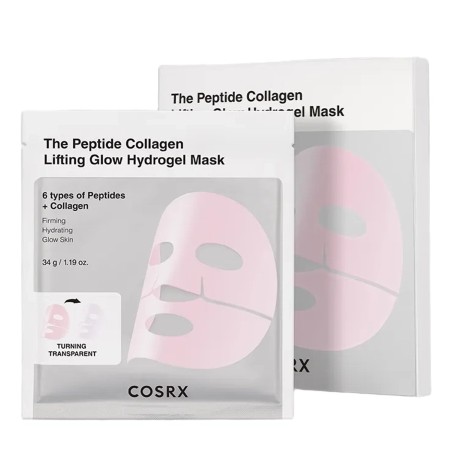 COSRX - PEPTIDE COLLAGEN GLOW HYDROGEL MASK - 34G