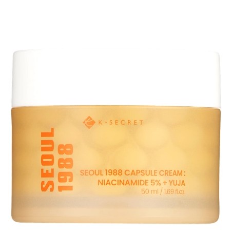 K-SECRET SEOUL 1988- CREMA EN CÁPSULA: NIACINAMIDA 5% + YUJA - 50 ML,