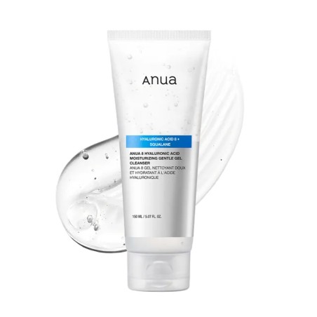 ANUA- 8 HYALURONIC ACID MOISTURIZING GENTLE GEL CLEANSER 150ML