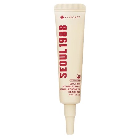 K-SECRET - SEOUL 1988 ADVANCED SHOT: LIPOSOMA DE RETINAL AL 12% + ARROZ NEGRO - 15 ml