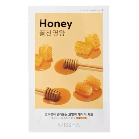 MISSHA- AIRY FIT SHEET MASK  HONEY 19g