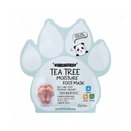 ESFOLIO -MASCARILLA HIDRATANTE PIES-TEA TREE MOISTURE FOOT MASK